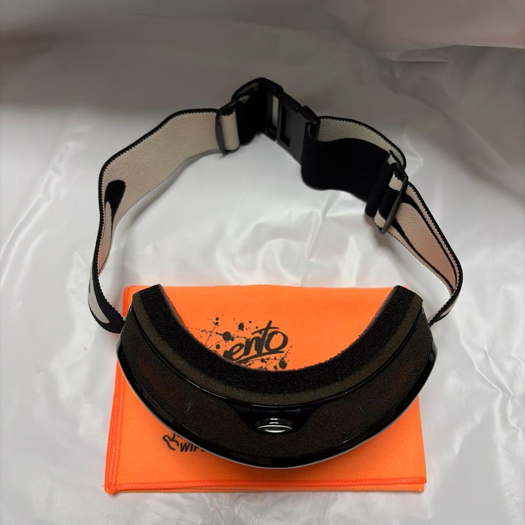 美品 Oakley オークリー スノーボード スキー ゴーグル 黒 ミラーレンズ