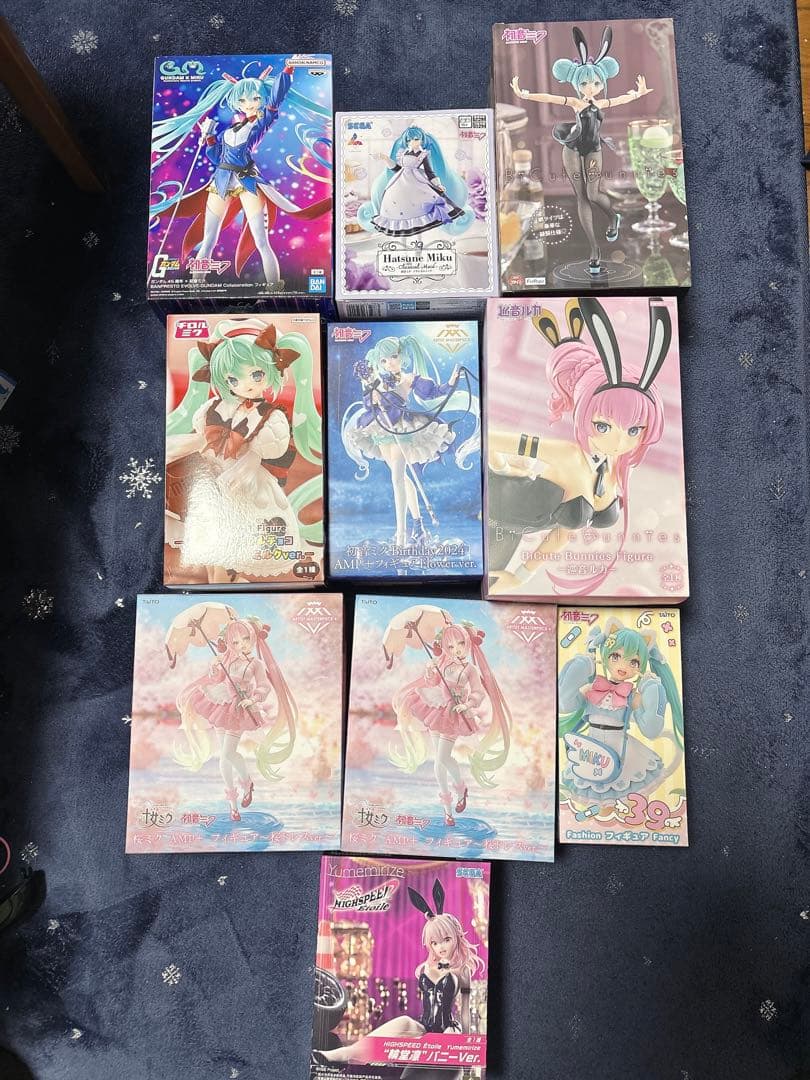 初音ミク 巡音ルカ 輪堂凛 プライズフィギュア まとめ売り