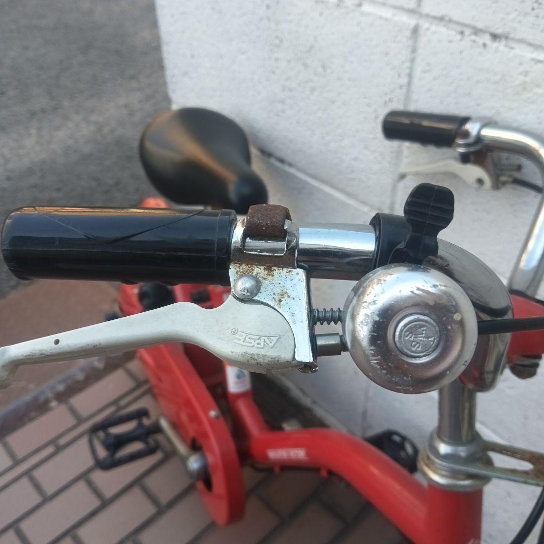 アサヒ自転車　補助輪つき　14インチ