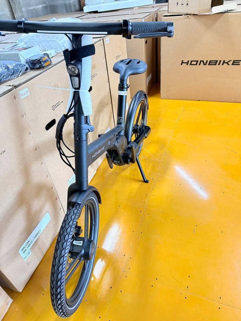【新品未開封】HONBIKE 電動アシスト自転車 ブラック