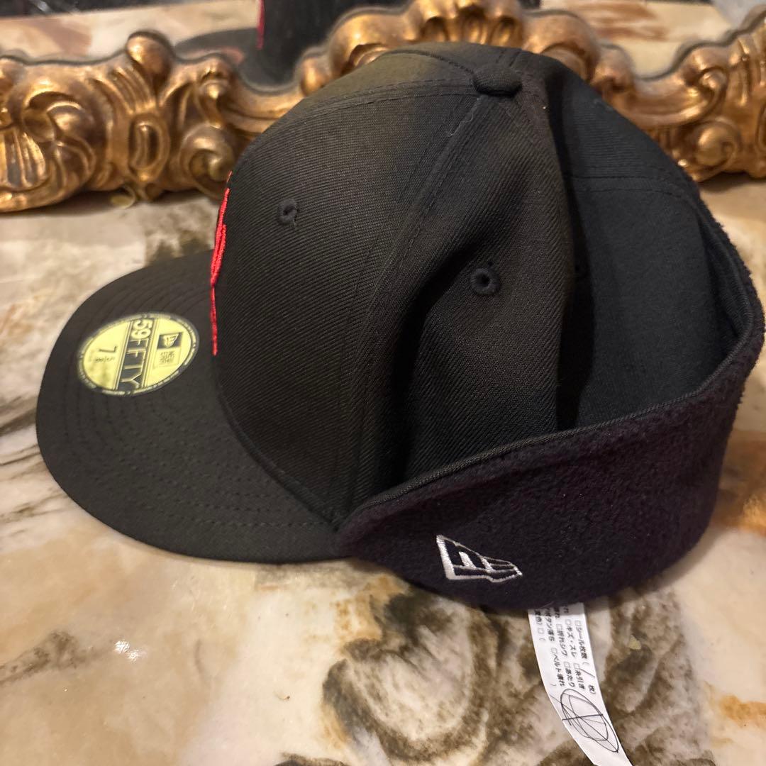 応援グッズ Supreme x Spyder Earflap New Era \"Black\"
