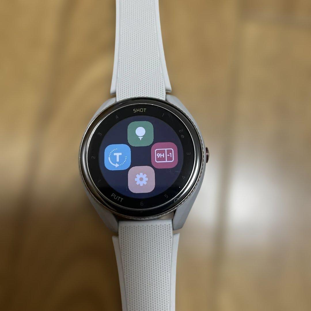 （中古）グレー≪ ボイスキャディ T9 ≫ゴルフ 腕時計型 GPS 距離測定器