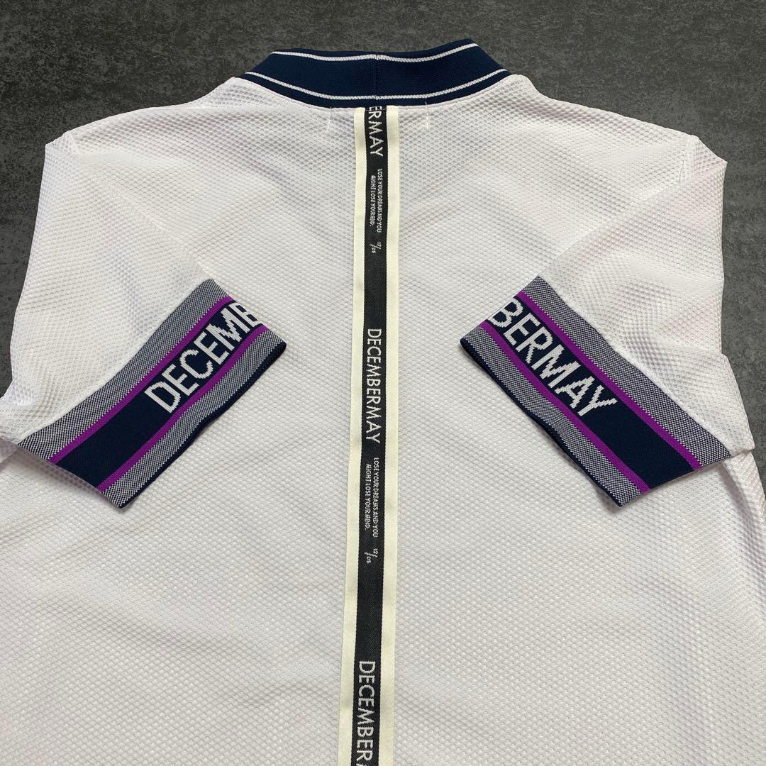 【美品】ディセンバーメイ クールネス メッシュ モックネックシャツ XL
