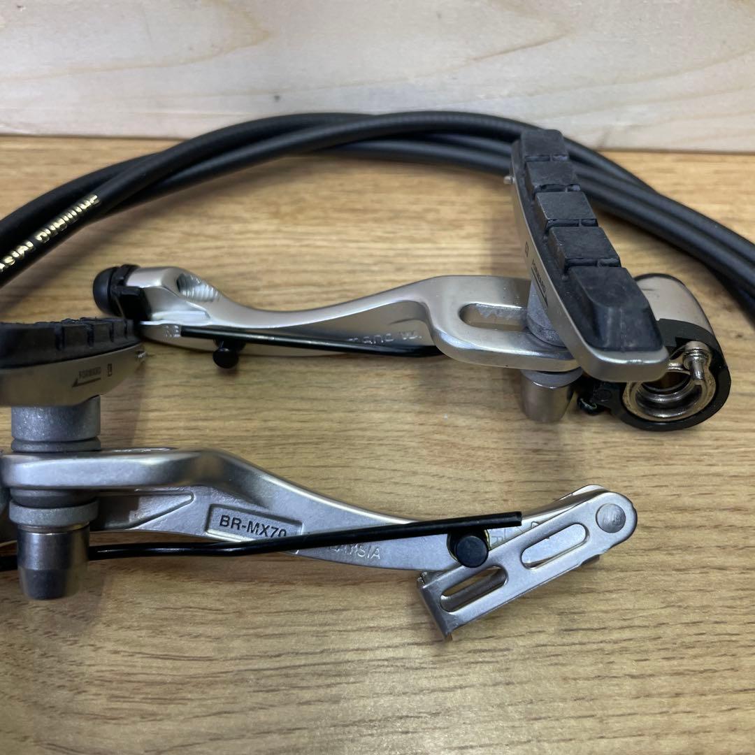 SHIMANO BL-MX70・BR-MX70 右レバー・本体・ワイヤーセット