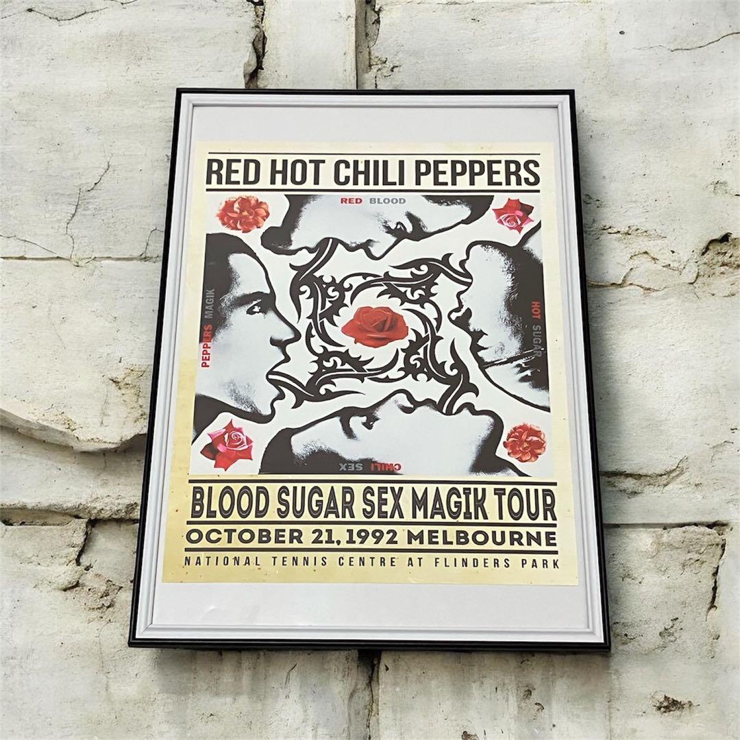 【額縁付き】 Red Hot Chili Peppers A2 ポスター ②