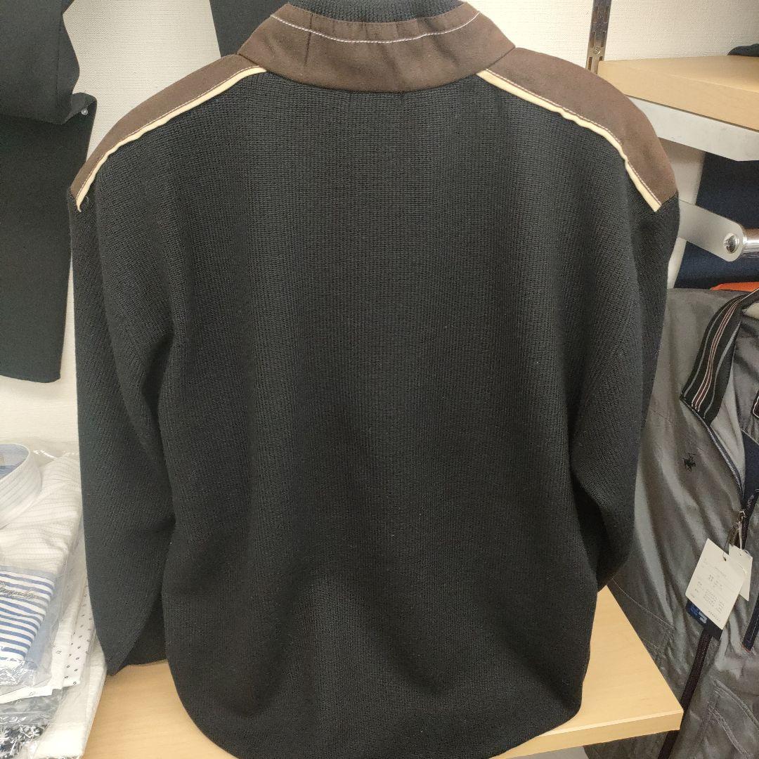 ☆20%割引☆PIA SPORTS　ハーフジップ セーター 黒　L