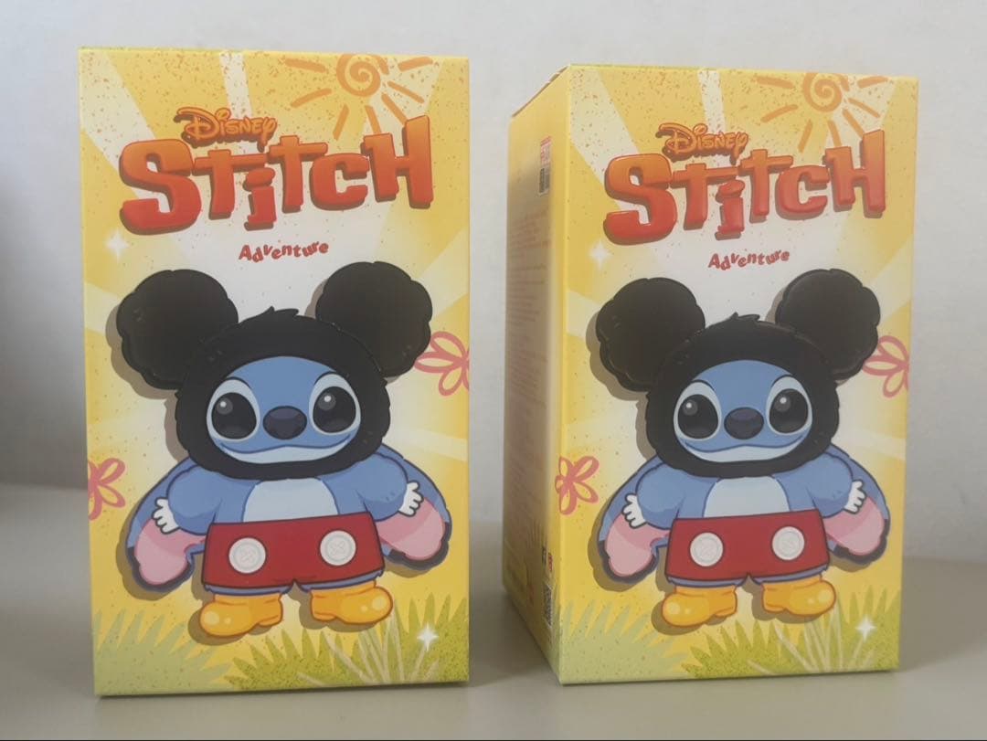 ◾️POPMART StitchAdventureシリーズ ミッキープー２個セット