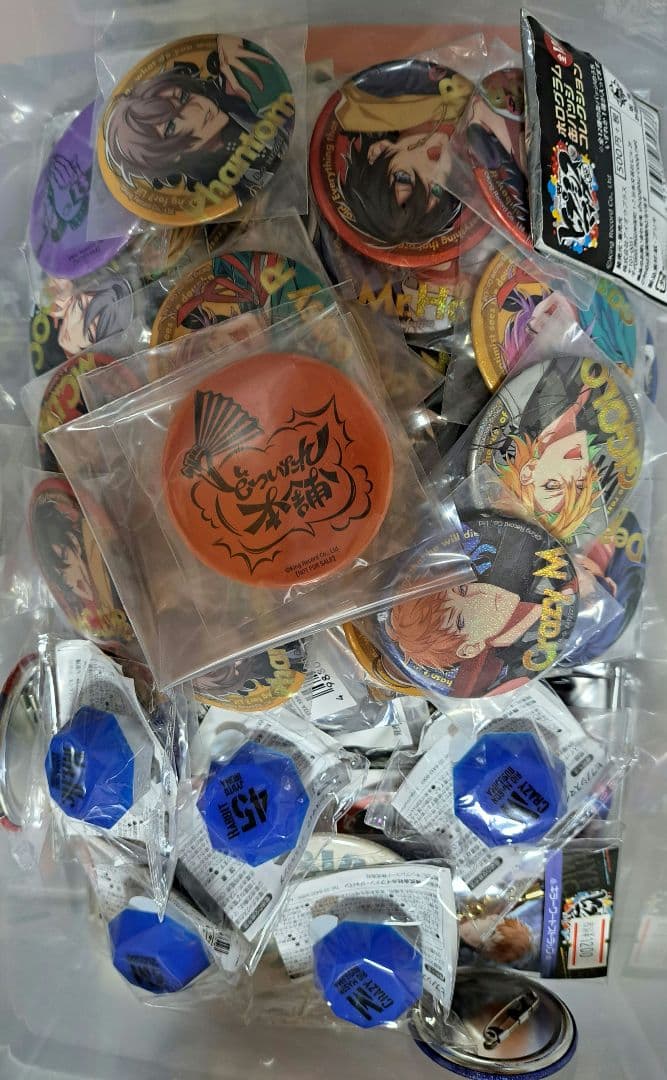ヒプマイ　缶バッジ　リング　ぱしゃこれ　ヒプマイまとめ売り