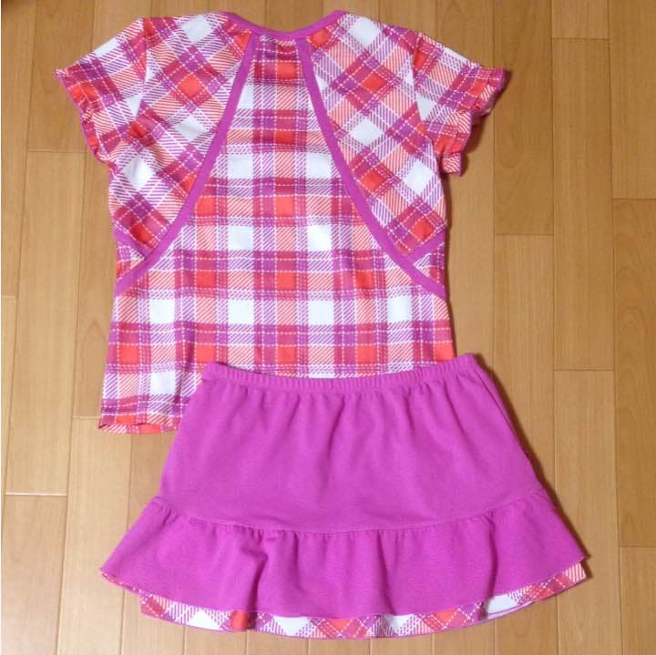【美品‼︎】☆ Paradiso レディース 上下セット ピンク チェック ☆