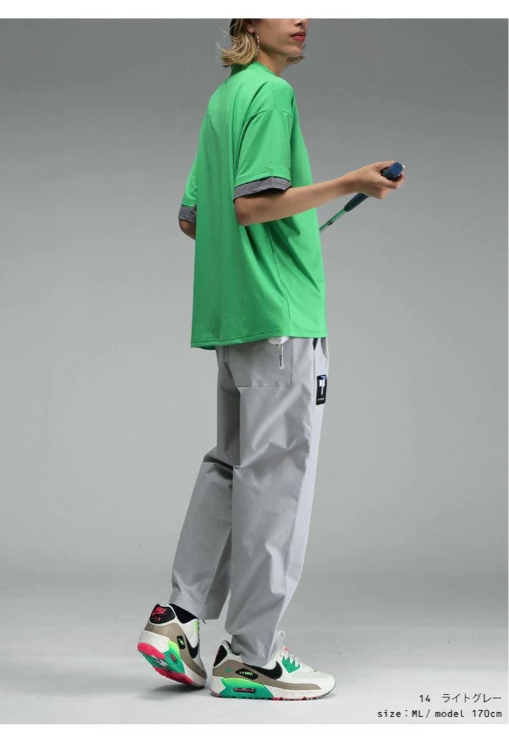 ANTIQUA GOLF × STCH＊ロゴ入りパンツ ゴルフ ユニセックス