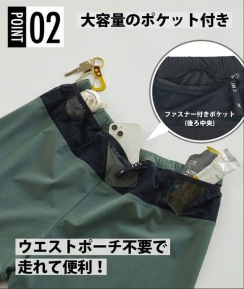 【ＣＷ-Ｘ】　ランニングパンツ　Ｍサイズ（Unisex）