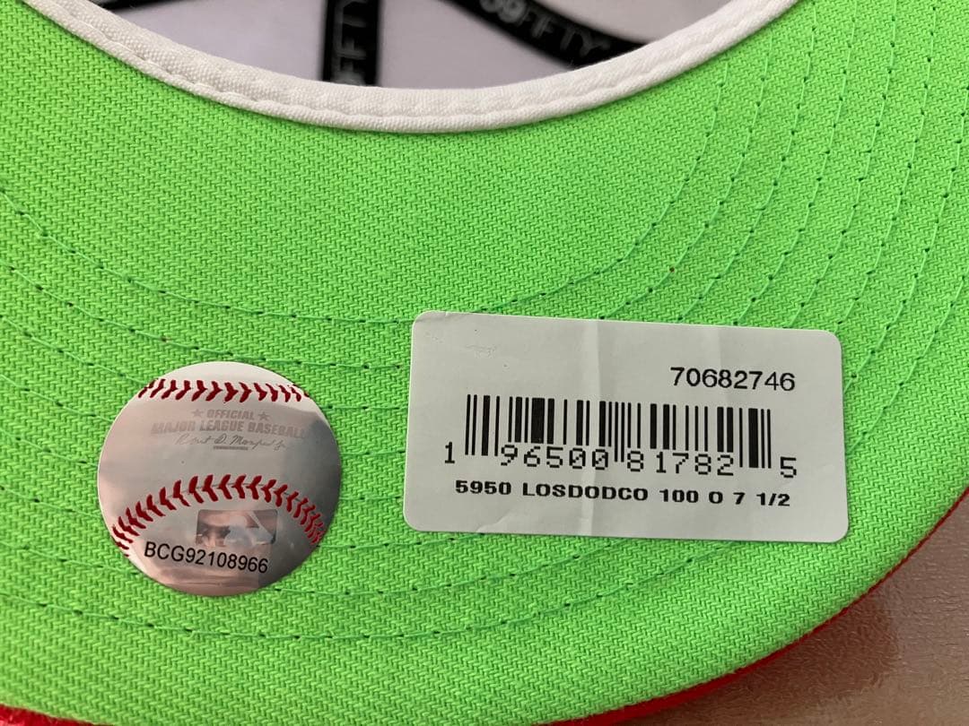 Dodgers ドジャース　ニューエラ 59FIFTY 100th 帽子