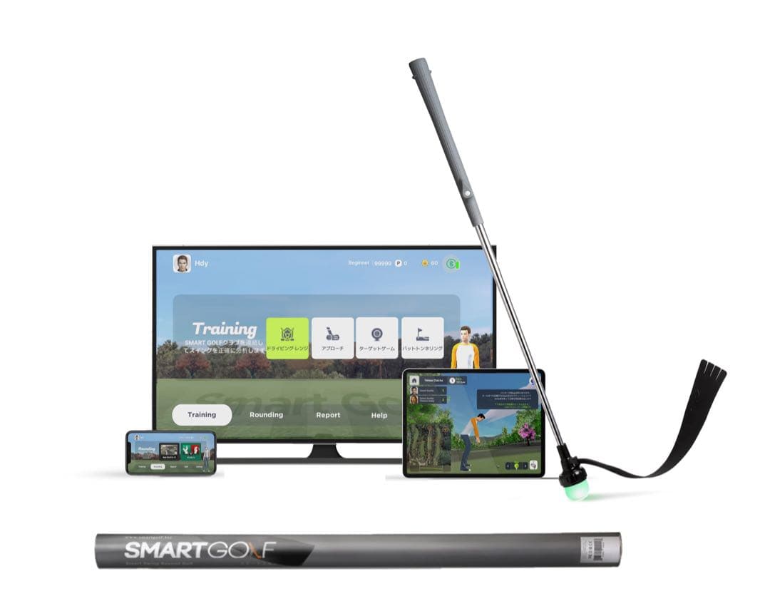 【日本公式】SMARTGOLF AIスイング分析トレーニングクラブ