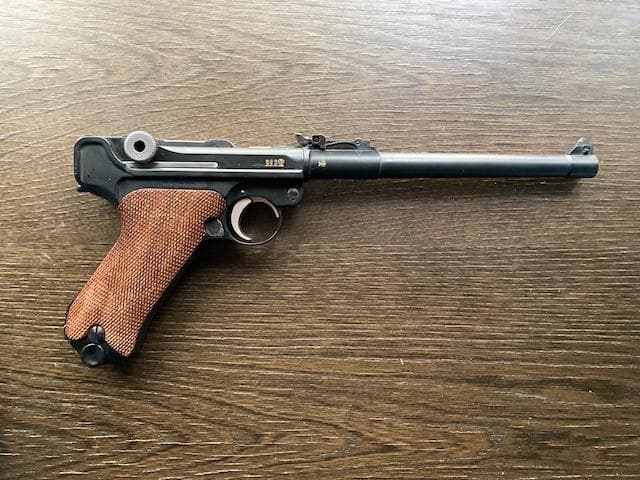 タナカ Luger P08 8inch“1914 Erfurt”version