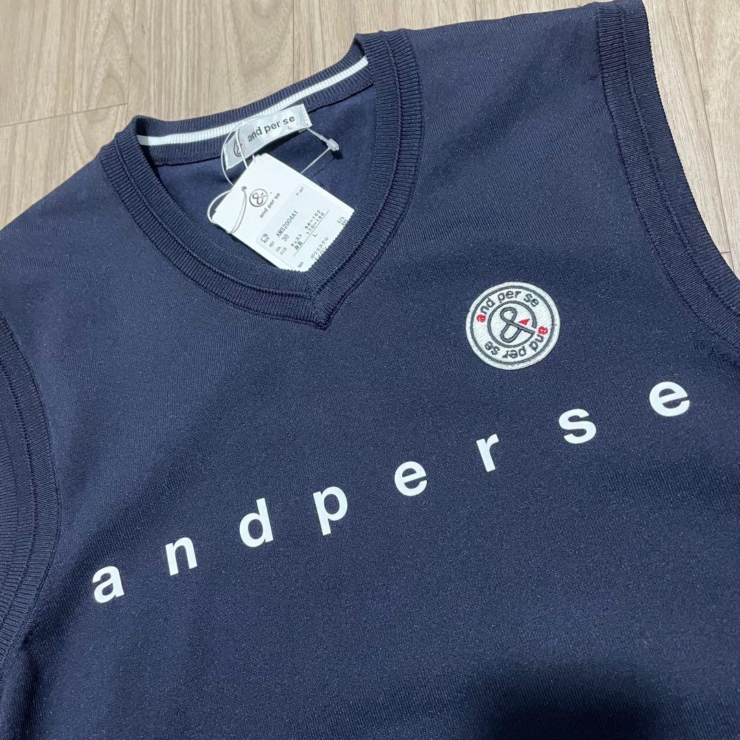 新品】andperse ベスト