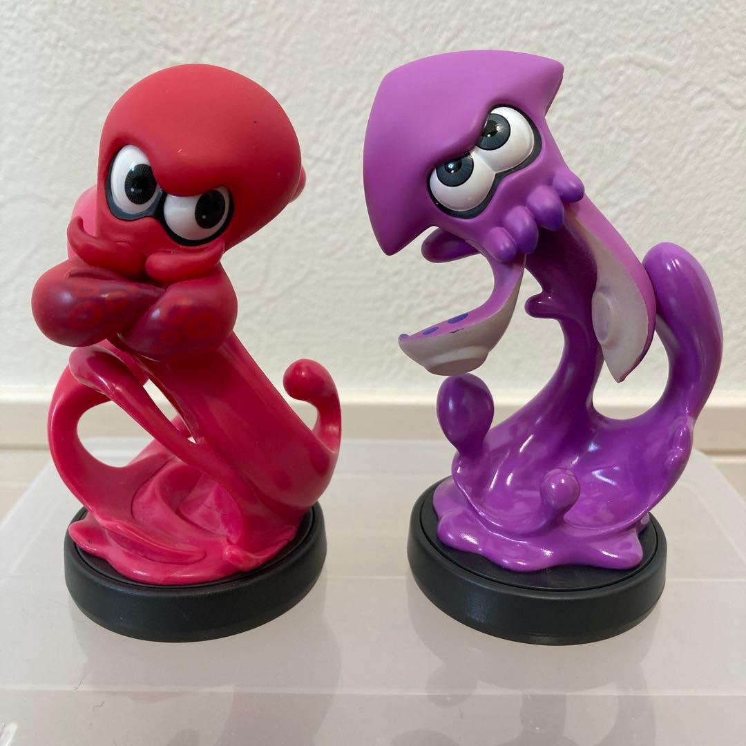 スプラトゥーン amiibo 動作確認済 シオカラーズ タコ等 マリオ30th