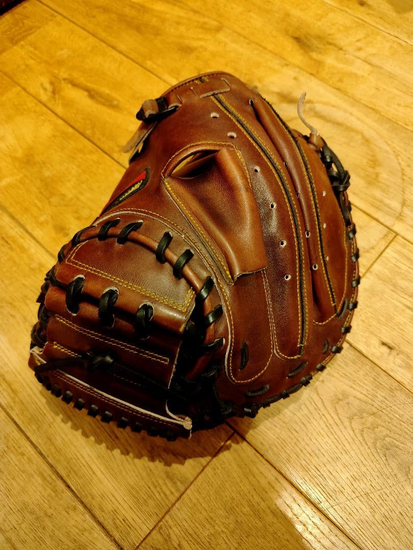 ハタケヤマ　HATAKEYAMA キャッチャーミット　試合での使用ナシ