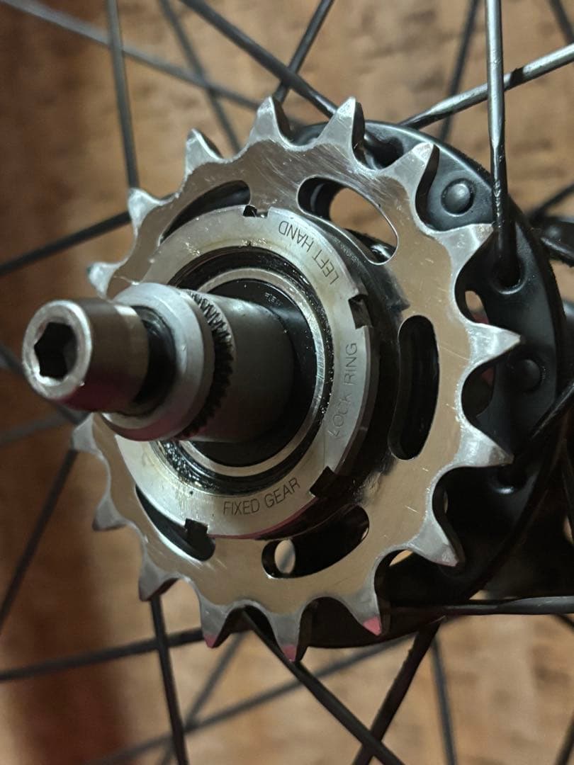 フィルウッドSLR Track Hub Fリム　（リアホイールNORA品）
