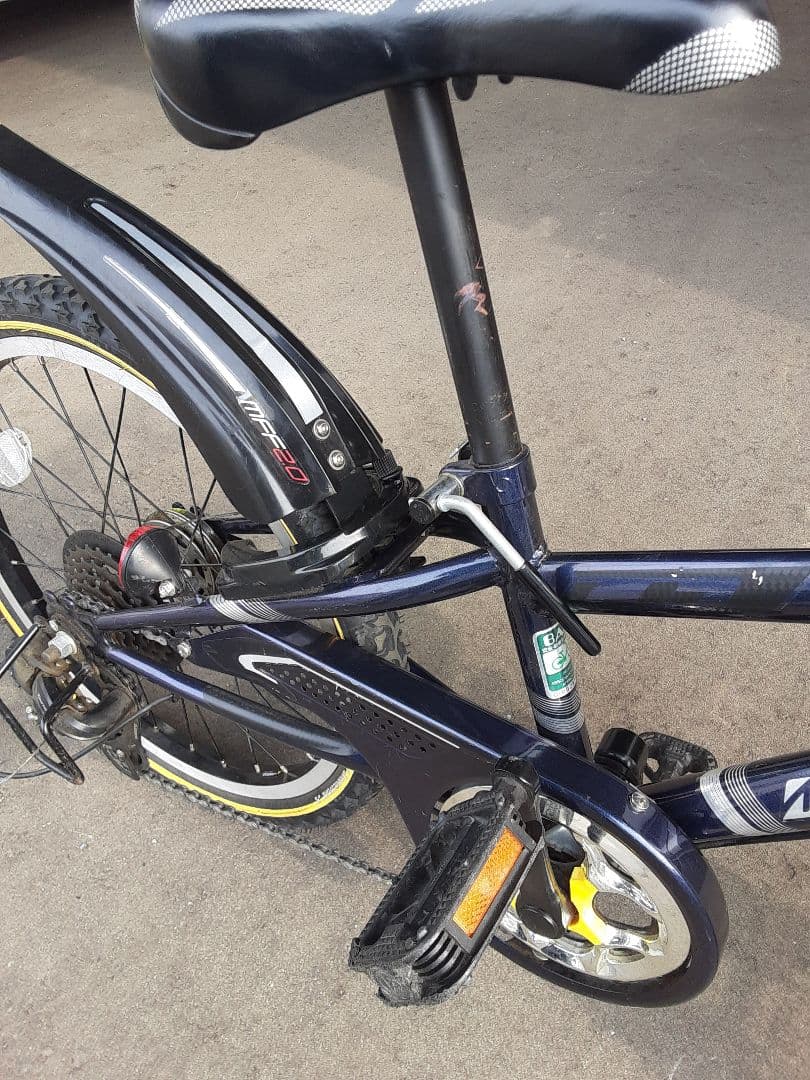 キッズ ネイビー　20インチ　札幌 自転車 マウンテンバイク　ブリジストン
