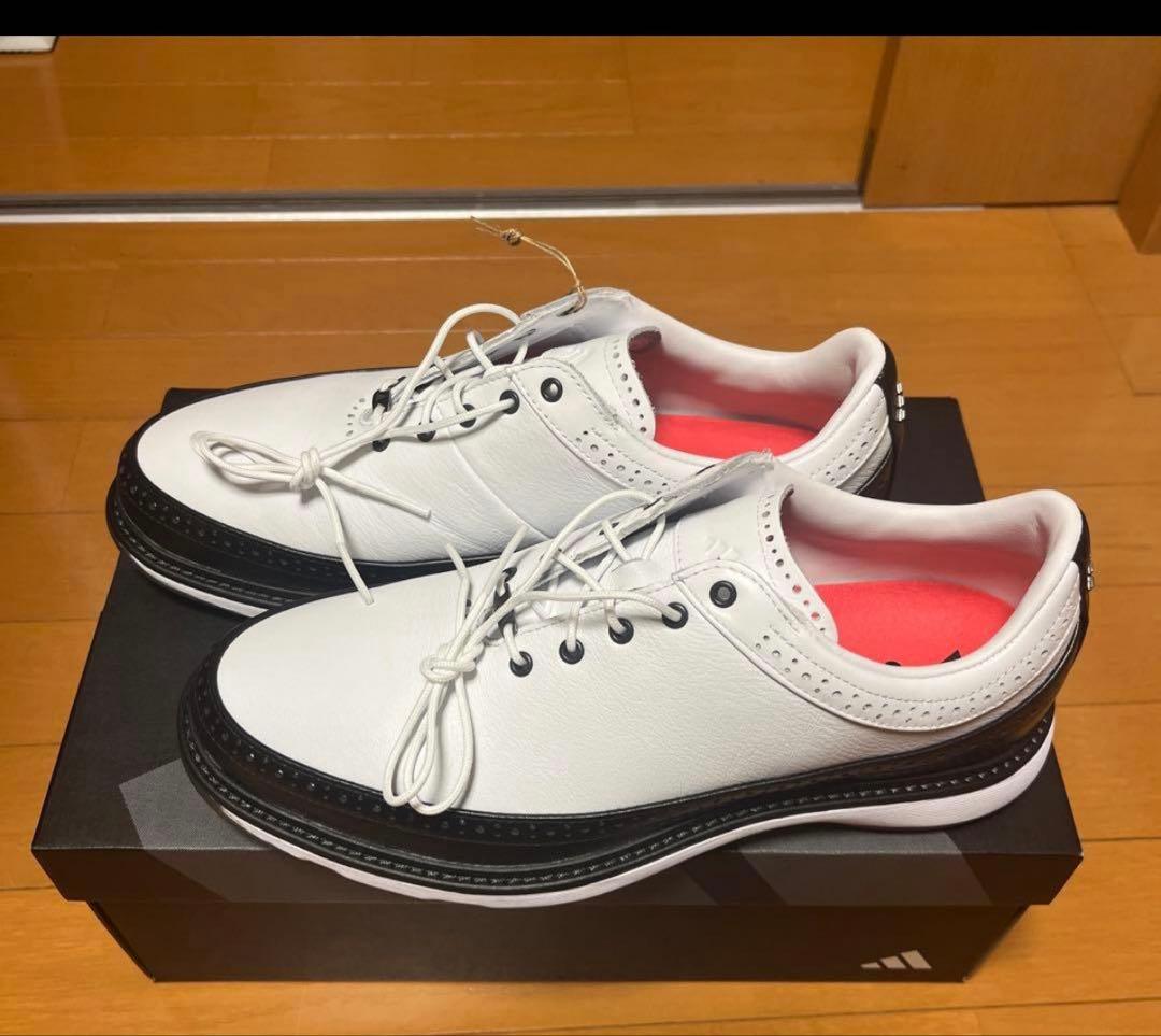 27.5cm adidas Golf MC80 ゴルフシューズ ID4750