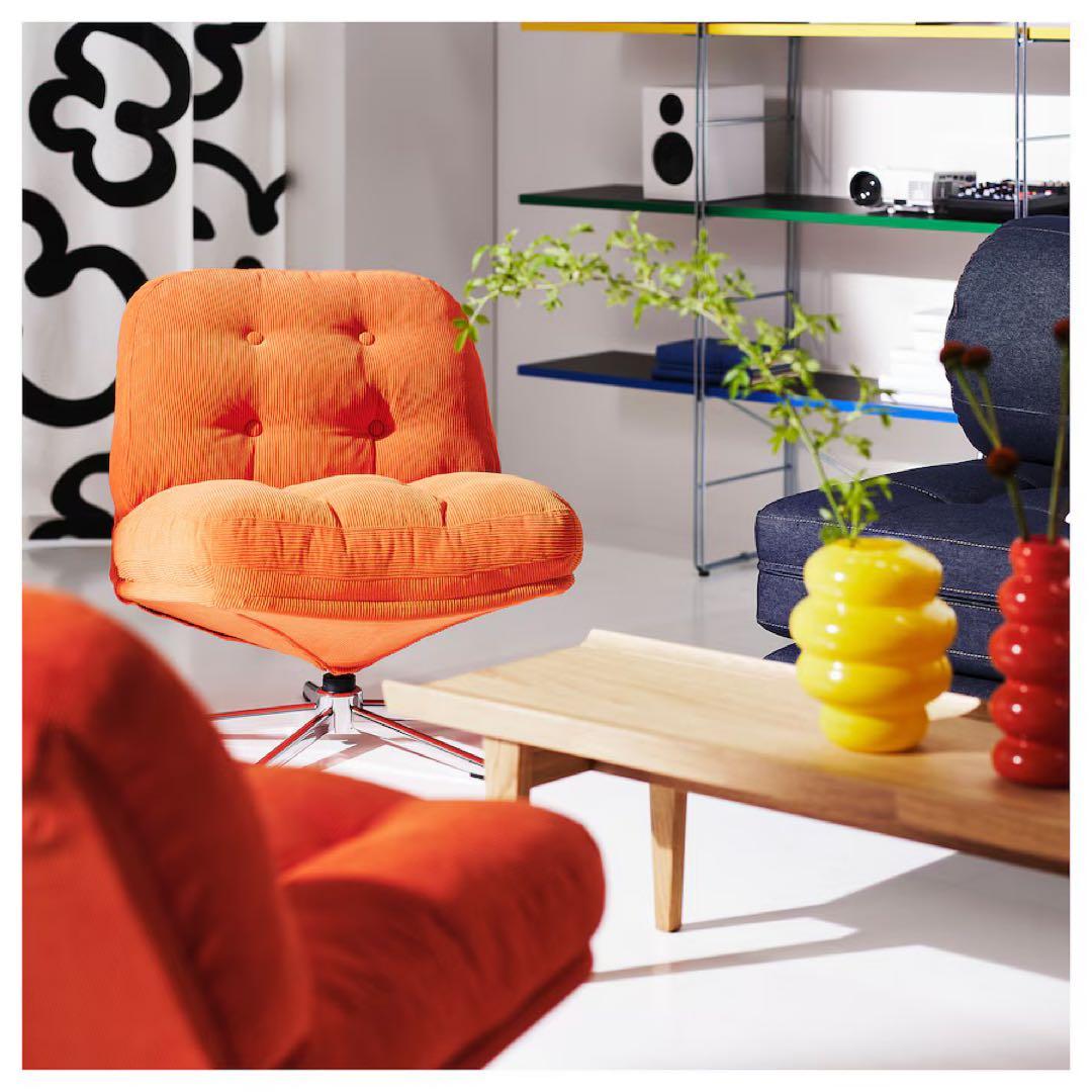 新品未開封 IKEA 回転パーソナルチェア ディヴリンゲ 椅子 正規品
