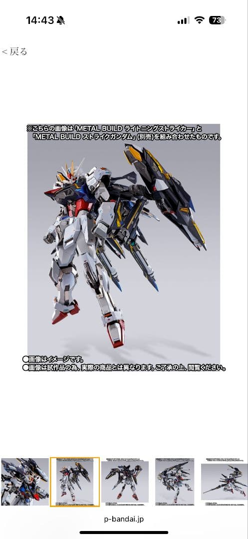 L BUILD ライトニングストライカー