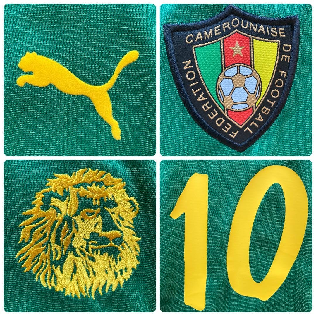 【激レア】カメルーン代表 エムボマ 日韓W杯2002 正規品 ユニフォーム