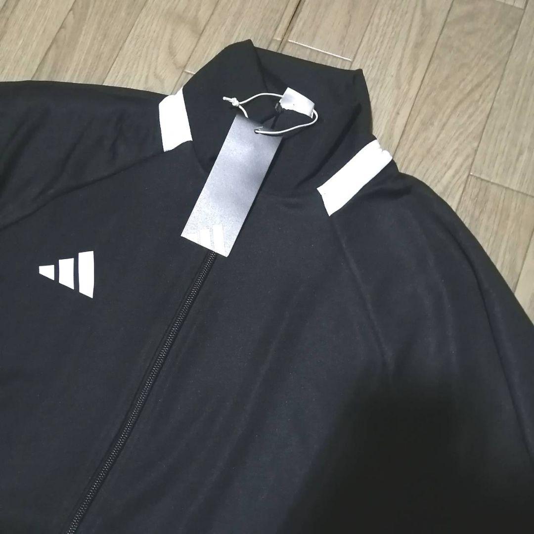 【人気上下セット】新品　adidas メンズXL ジャージ　セットアップ　黒