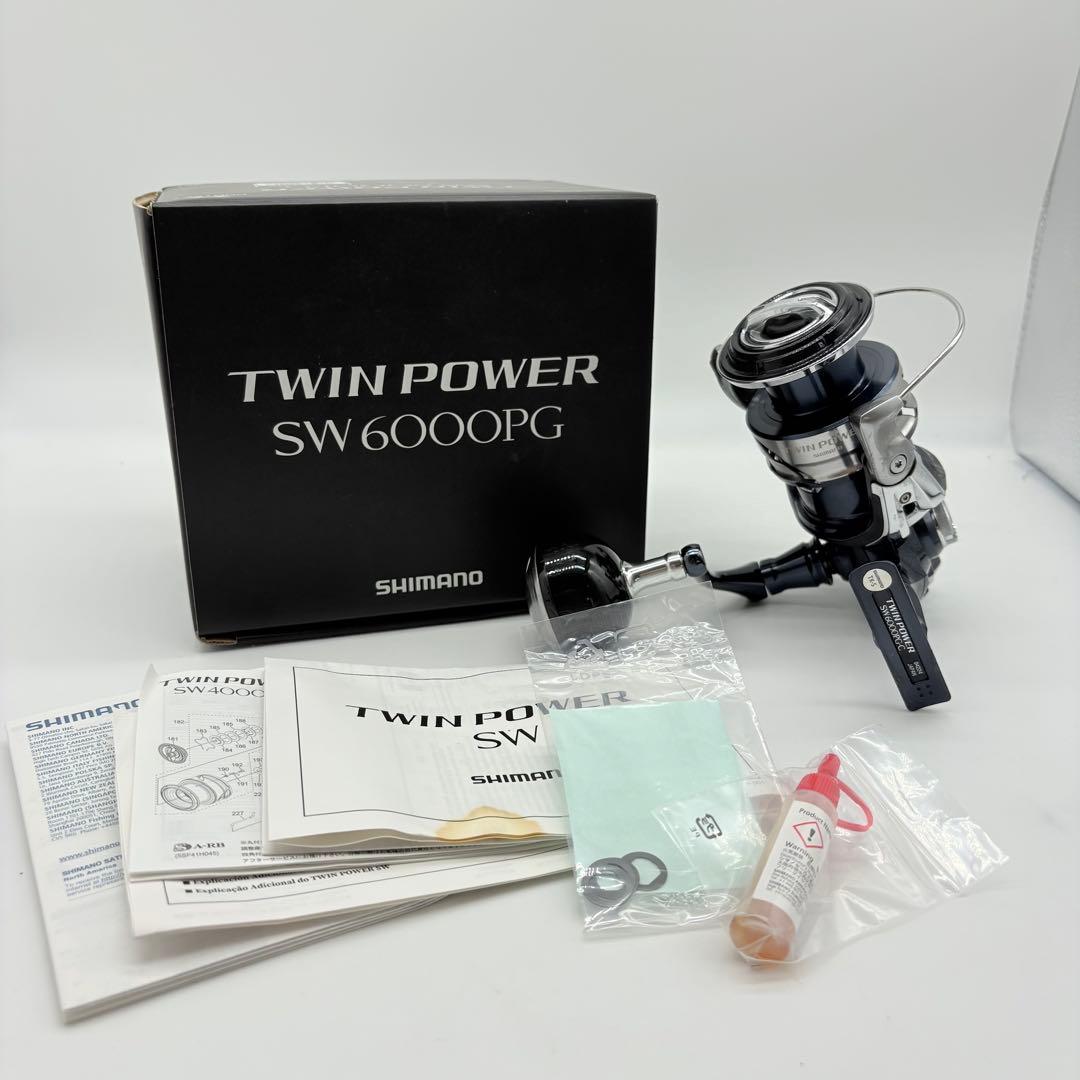 SHIMANO TWIN POWER SW6000PG ツインパワー リール