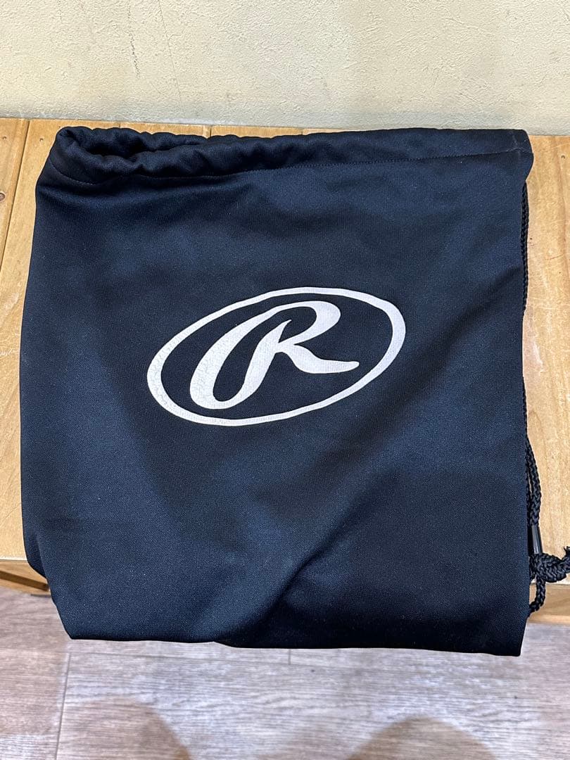 Rawlings 軟式グローブ キャメル　外野手用　保管袋付き　程度良