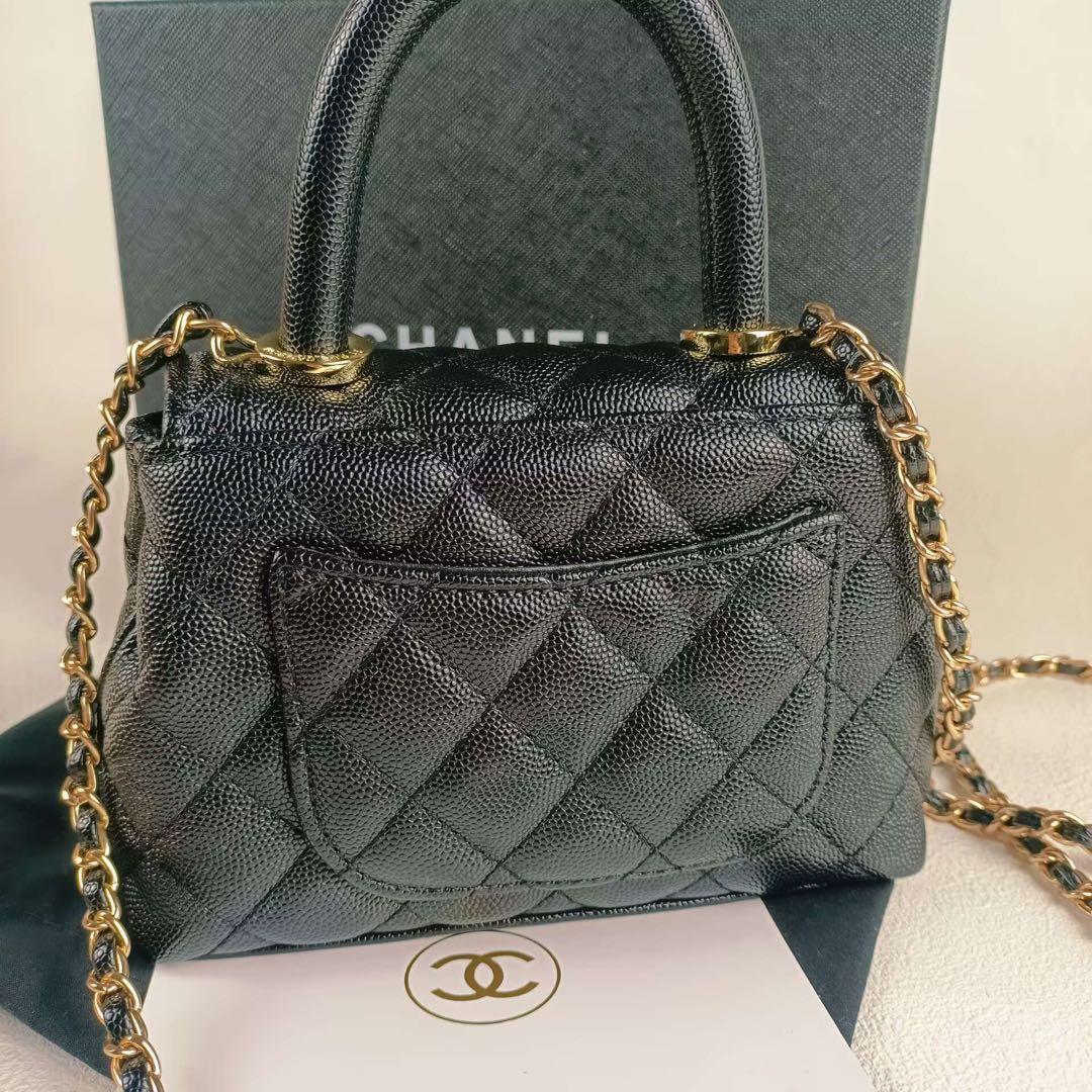 CHANEL ノベルティ ミニショルダーバッグ キルティング ゴールド 2WAY