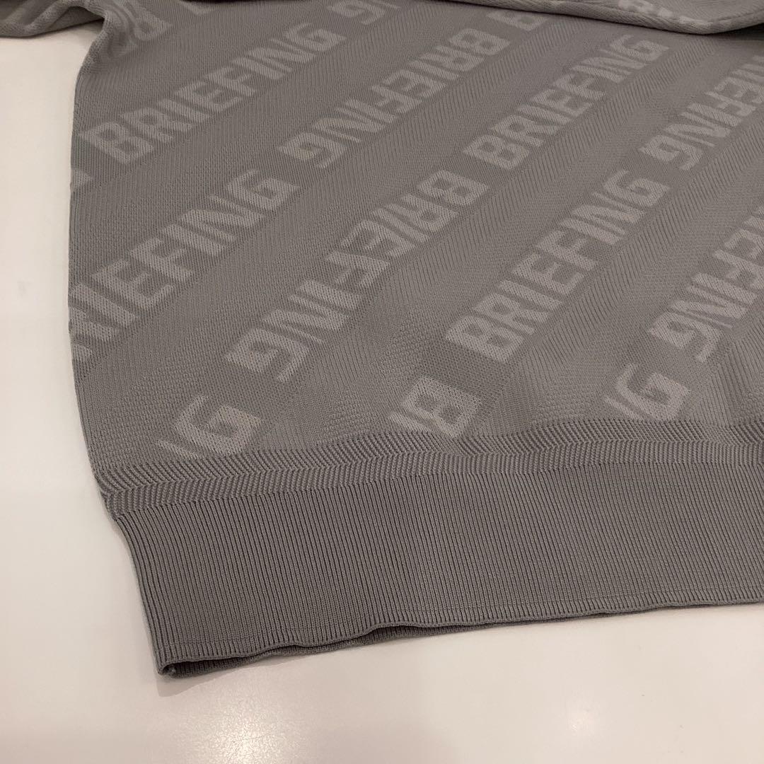 新品　BRIEFING CE BIAS LOGO CREWNECK KNIT L