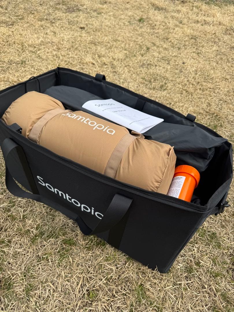 Samtopia エアーベッド×コット 一体型 アウトドアベッド