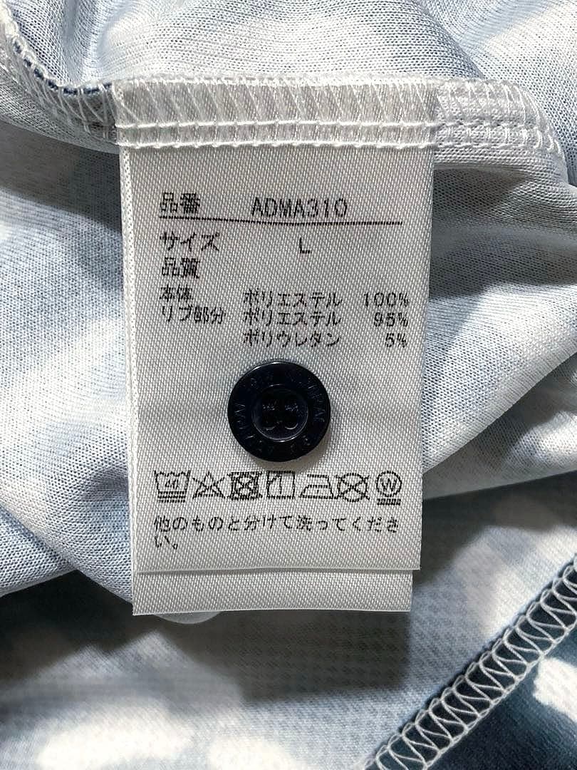 アドミラル スプレーロゴプリント ポロシャツ（NAVY／L）