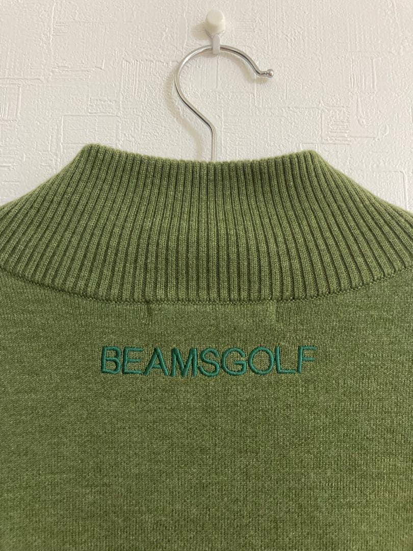 BEAMS GOLF オリーブグリーン ニット L
