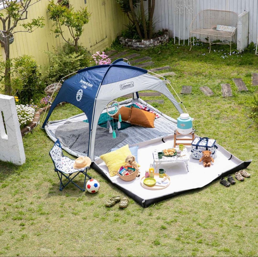 【新品未使用未開封】Coleman スクリーンIGシェード　ネイビー　グレー