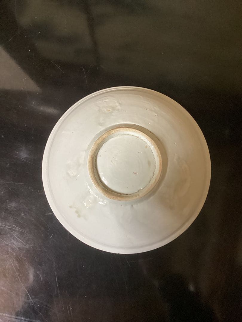 骨董古美術品　初期伊万里　江戸前期染付7寸中皿