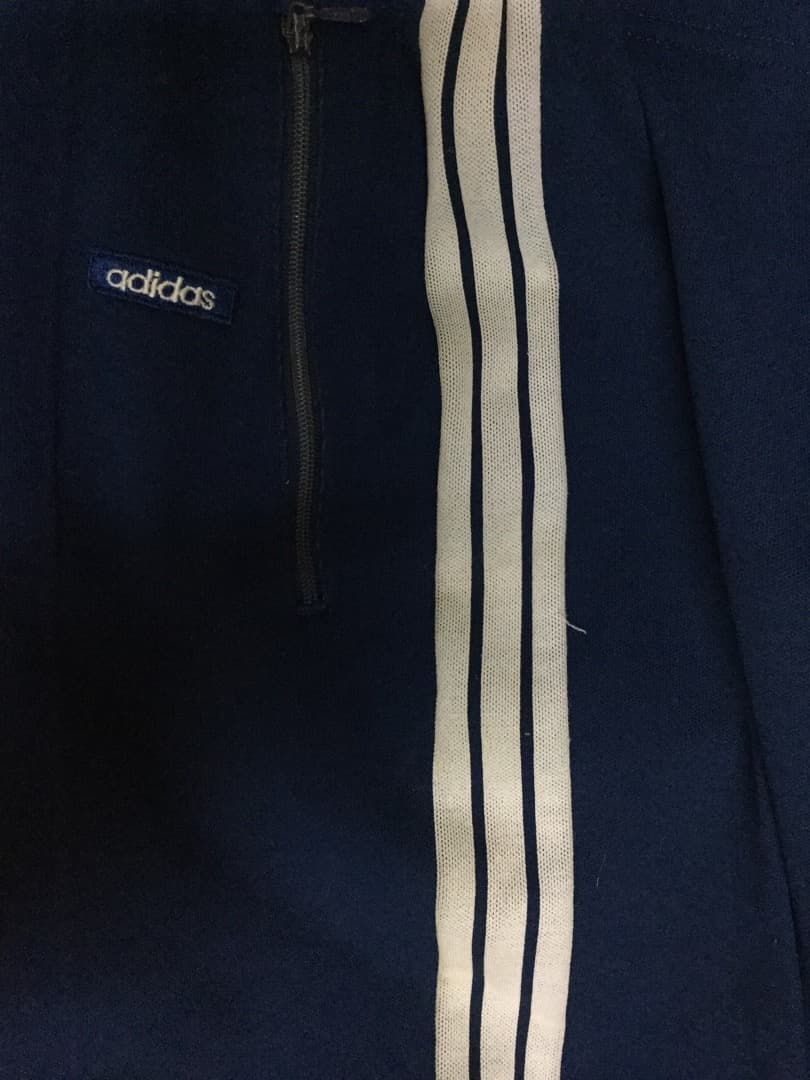 adidas DESCENTE　スリーライン　紺×グレー　２