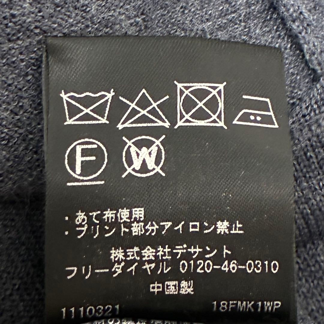 DECENTE GOLF デサント　ゴルフ　ハーフジップ　ニット　セーター.