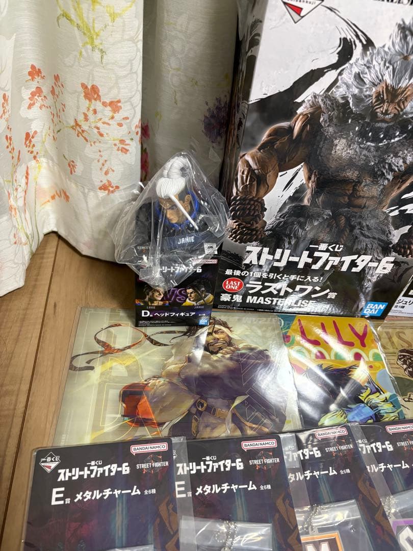 一番くじ　ストリートファイター6 B賞 ジュリ　ラストワン賞　豪鬼　C賞　22点