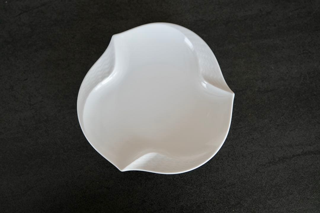 マイセン (Meissen) 波の戯れホワイト 3枚セット