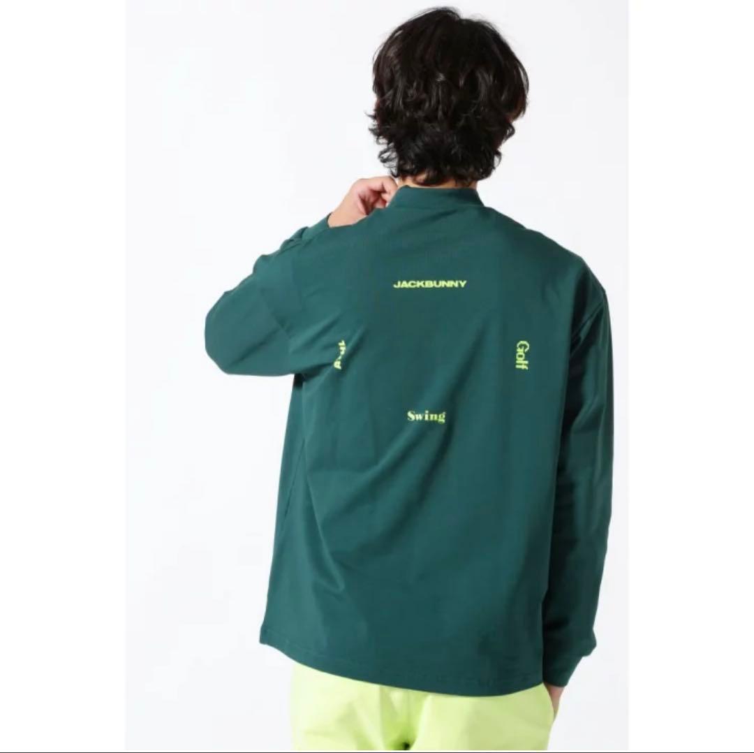 ジャックバニー コットンテリー 長袖 モックネック カットソー