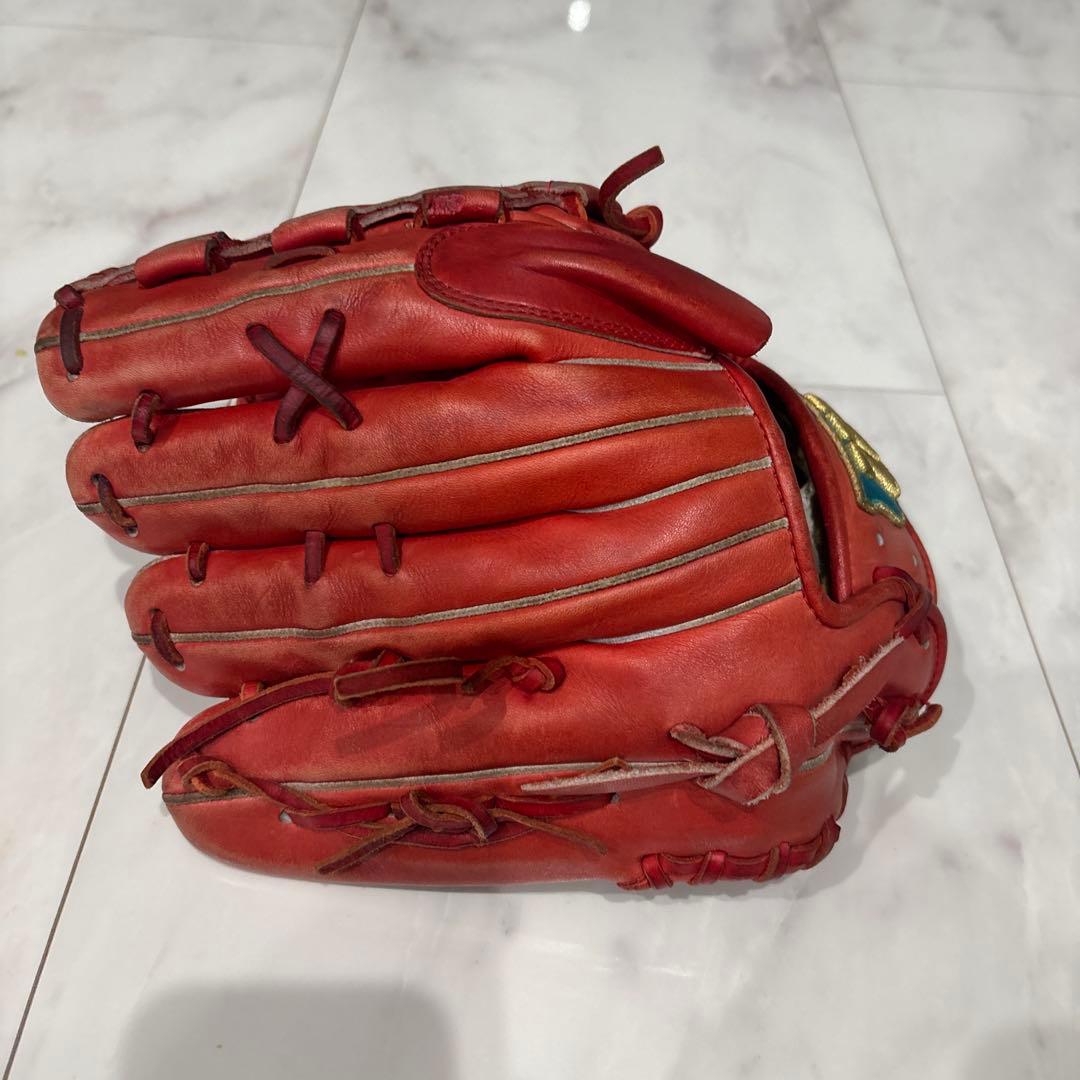 Wilson 野球グローブ 右投げ レッド