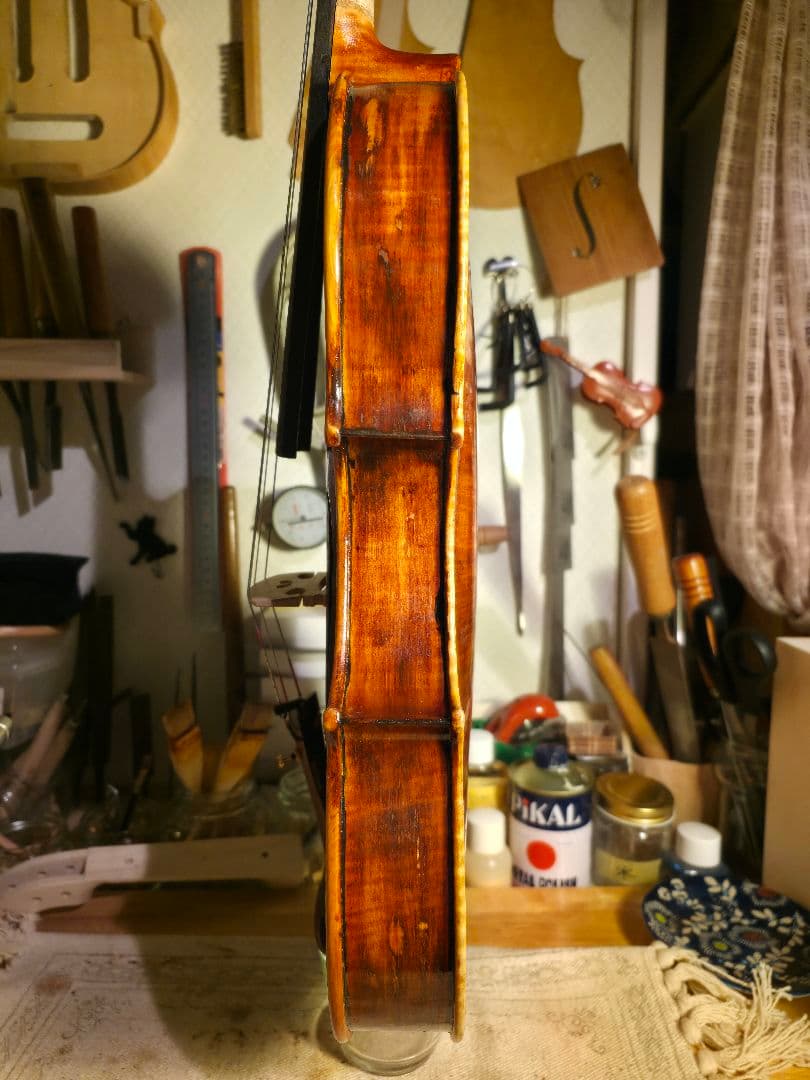 【新作.製作楽器⑧】ビオラ15.5インチ39.5cm　オリジナル※2026