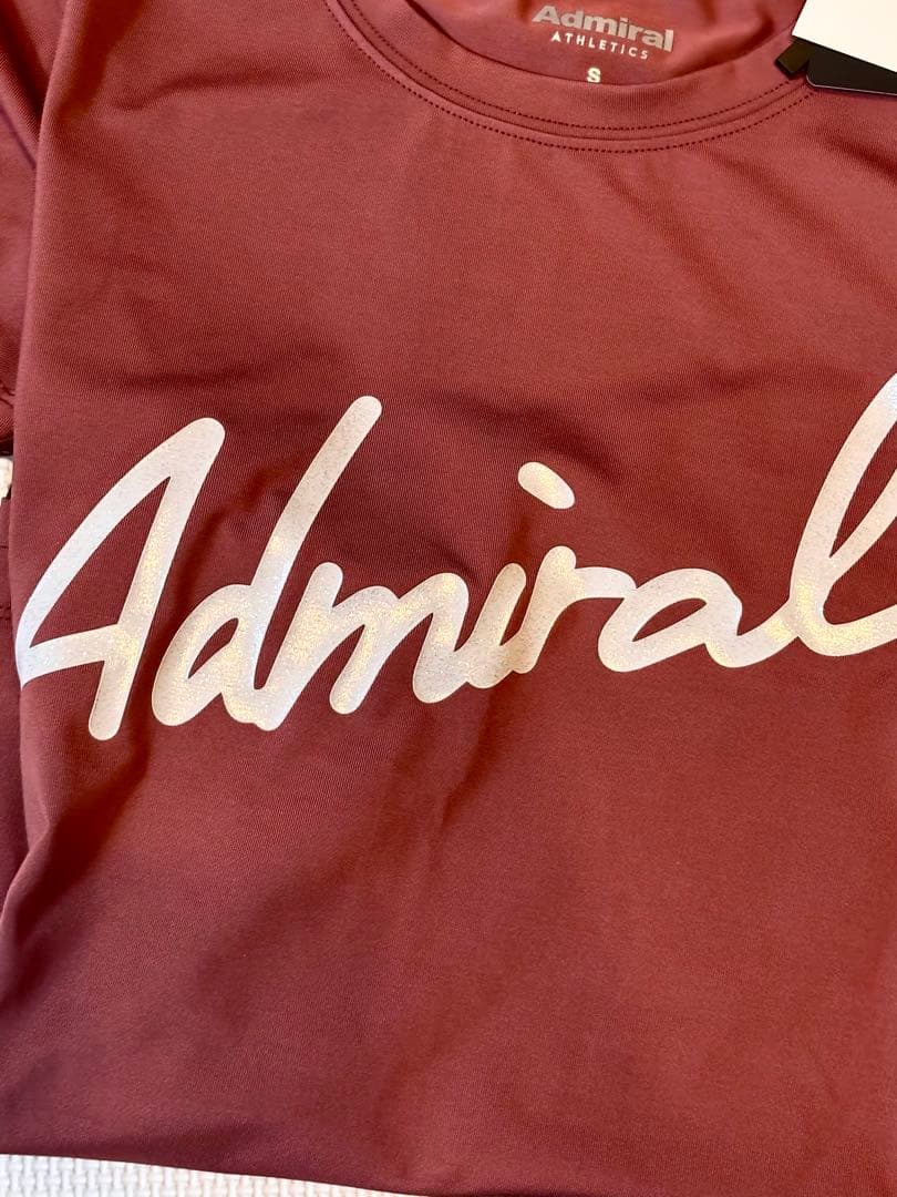 Admiral バーガンディ Tシャツ Sサイズ