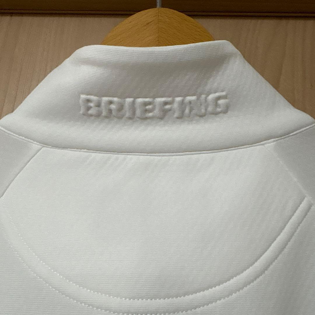 新品未使用 BRIEFINGGOLF MESH HALFZIP SHIRT RF