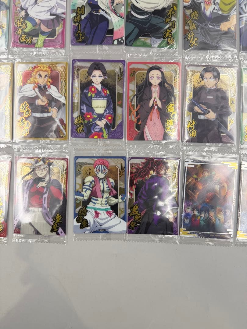 鬼滅の刃　ウエハース　10 カード　コンプリート　全33種
