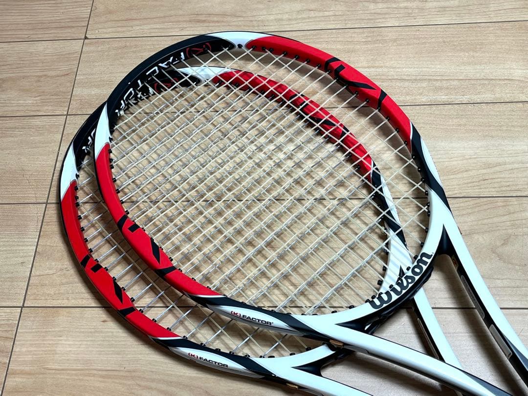 2本セット ウィルソン K SIX.ONE TOUR 90 ロジャー・フェデラー