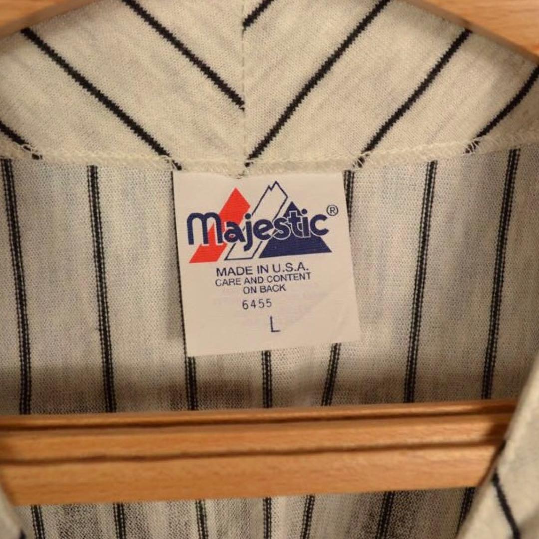 シカゴ・ホワイトソックス\"majestic\"ベースボールシャツ サイズL