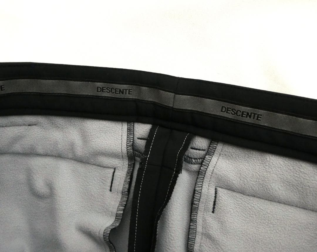 DESCENTE GOLF デサントゴルフ　裏起毛 ストレッチ ゴルフパンツ
